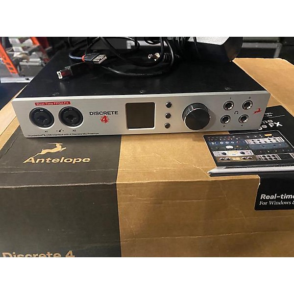 Used Antelope Audio Discrete 4 Audio Interface Guitar Center