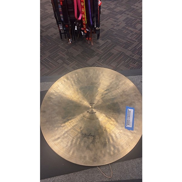 Used Tosco 20in Flat Ride (Hand Modified Helge DiChanz) Cymbal