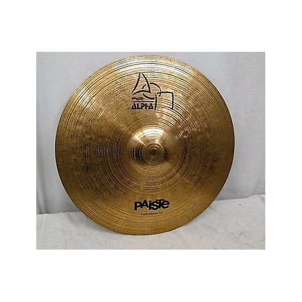 Used Paiste 20in Alpha Cymbal Guitar Center