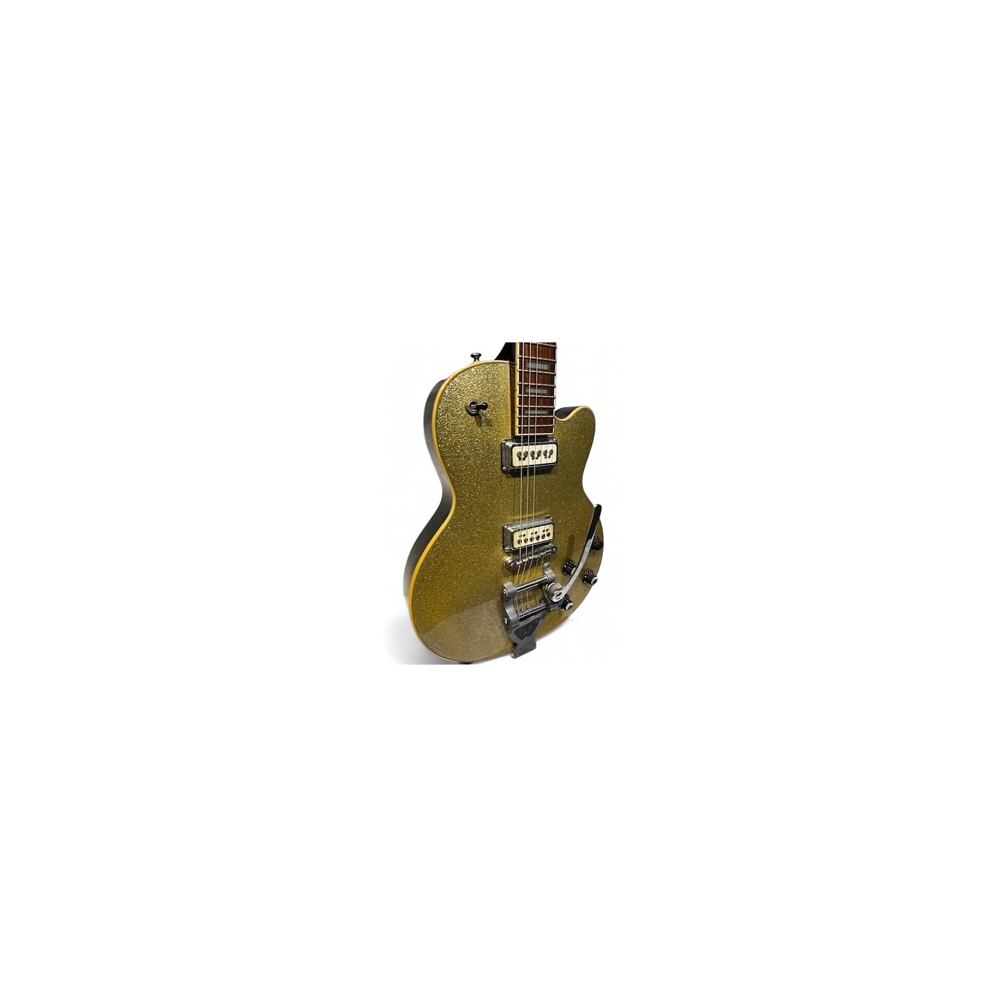 De Armond by Guild M-75T ディアルモンド エレキギター Used Guild M-75T DeArmond Champagne Sparkle Solid Body