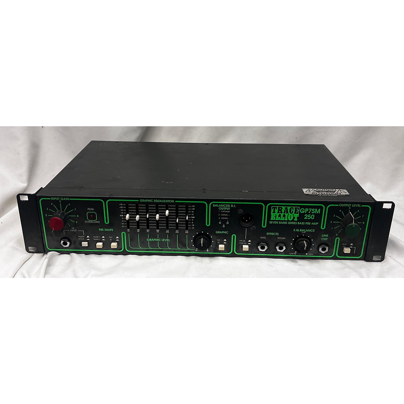 Used Trace Elliot GP7SM250 Bass Amp Head Guitar Center