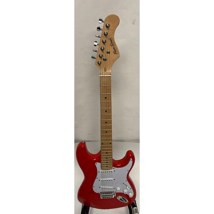Used Main Street Bolt On Solid Body Electric Guitar Red Guitar Center