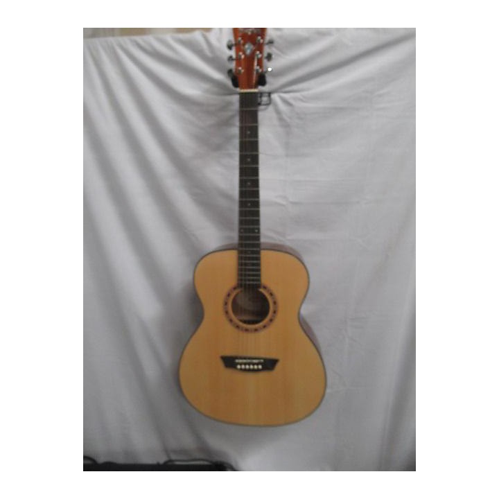 Used Washburn AFK5UAU Acoustic Guitar Natural Guitar Center