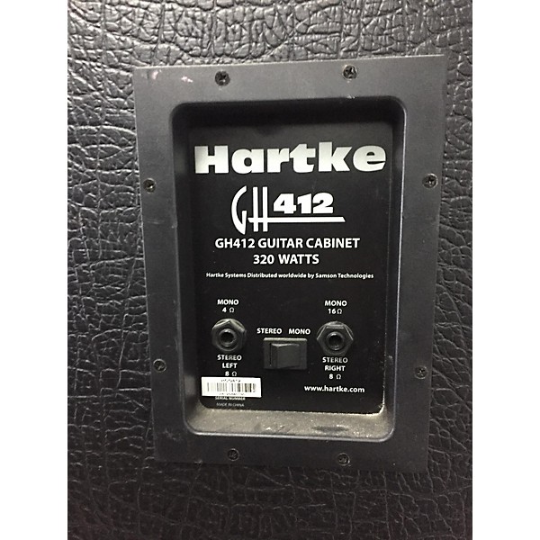 Used Hartke GH412 Guitar Cabinet