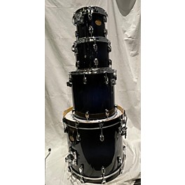 Used Taye Drums Used Taye Drums 4 piece Parasonic Dark Glue Drum Kit