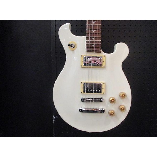 Used Used Tregan Shaman White Solid Body Electric Guitar