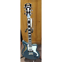 Used D'Angelico Used D'Angelico Premier Series Bedford SH Ice Blue Metallic Hollow Body Electric Guitar