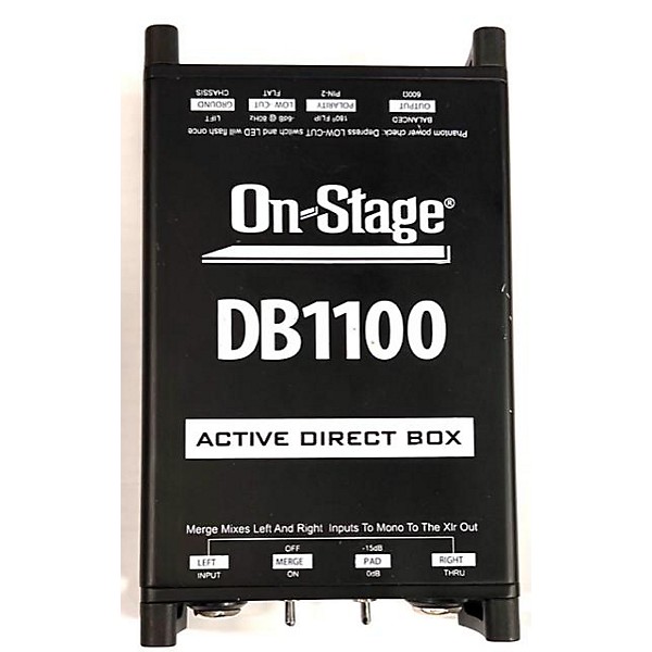 Used OnStage DB1100 Direct Box Guitar Center