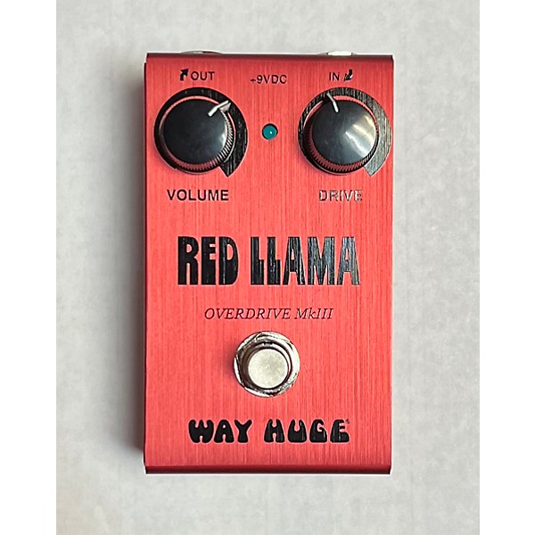 Used Way Huge Electronics WM23 Red Llama Overdrive MKII Effect Pedal