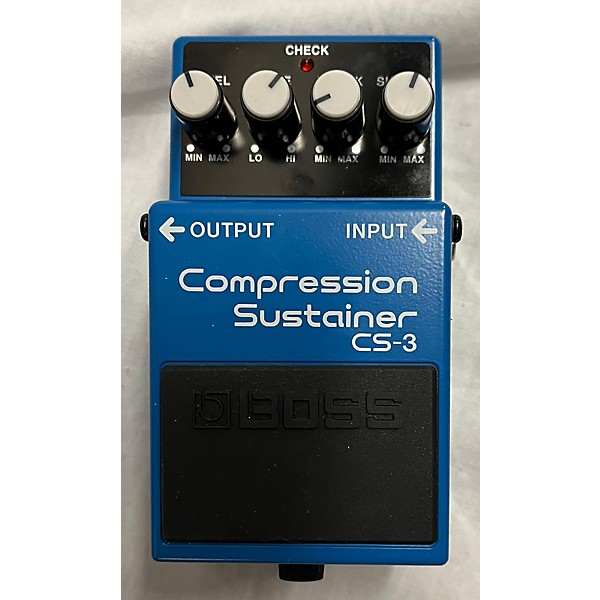 Used BOSS CS3 Compressor Sustainer Effect Pedal