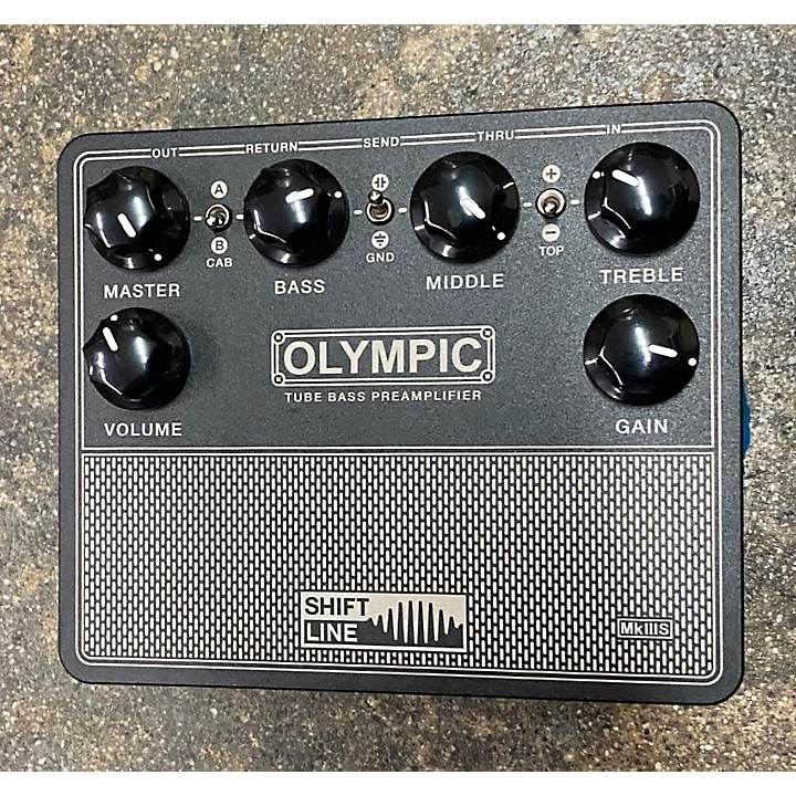 Used Shift Line Olympic MKII Tube Bass Preamp Guitar Center
