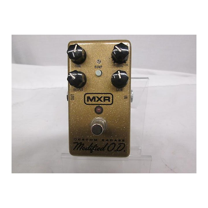Used MXR M77 Custom Modified Badass Overdrive Limited Edition Gold