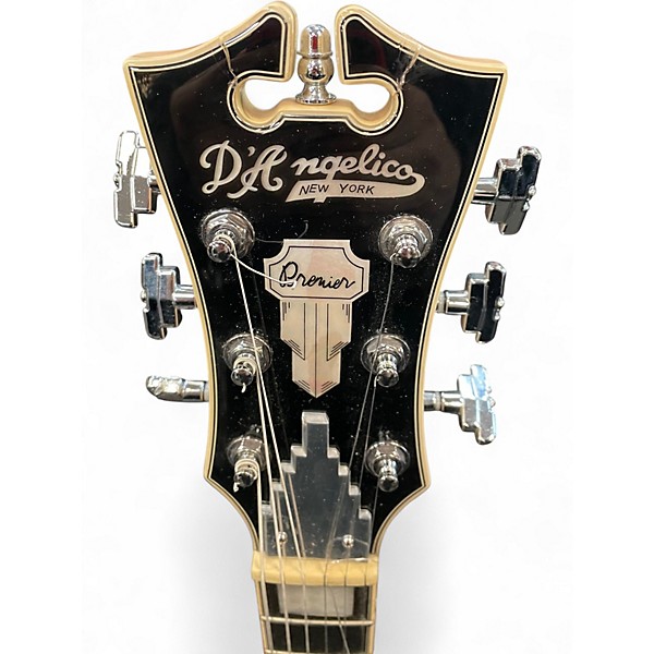 Used D'Angelico premier bedford Black Solid Body Electric Guitar