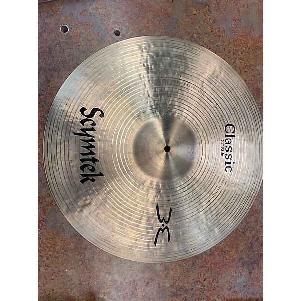 Used Used SCHYMTEC 21in CLASSIC RIDE Cymbal