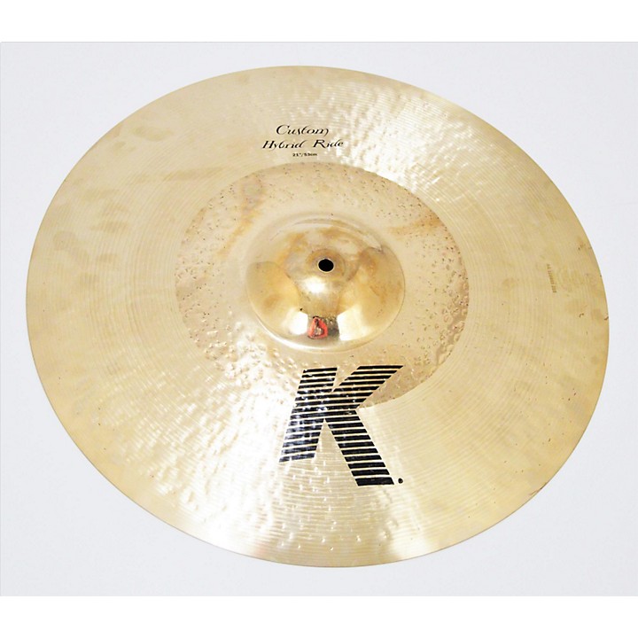 Used Zildjian 21in K Custom Hybrid Ride Cymbal | Guitar Center