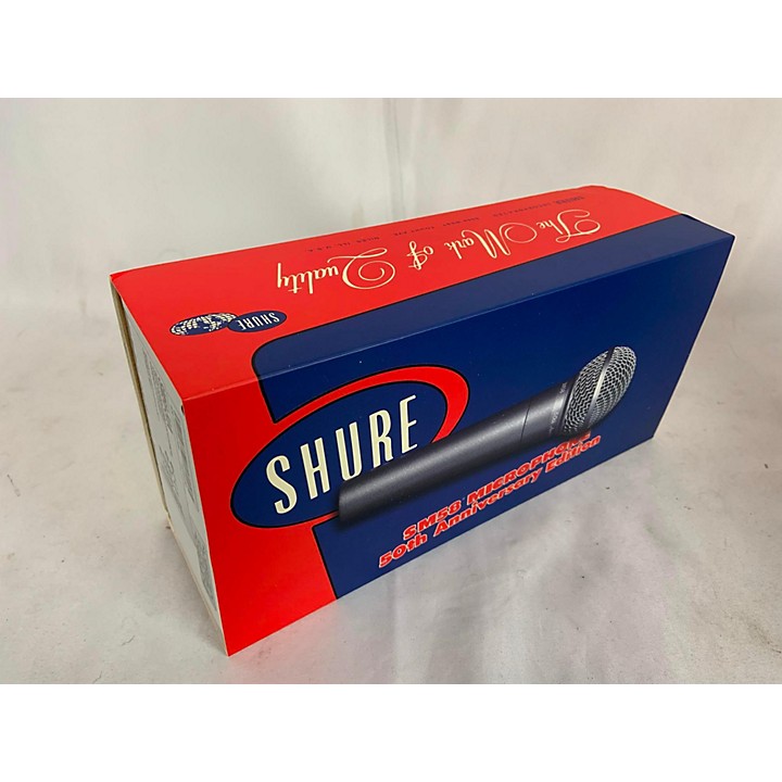 Used Shure SM5850A 50TH ANNIVERSARY Dynamic Microphone Guitar Center