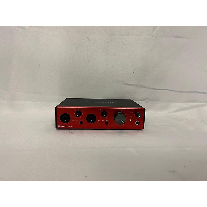 Used Focusrite Clarett 2+Pre Audio Interface Guitar Center