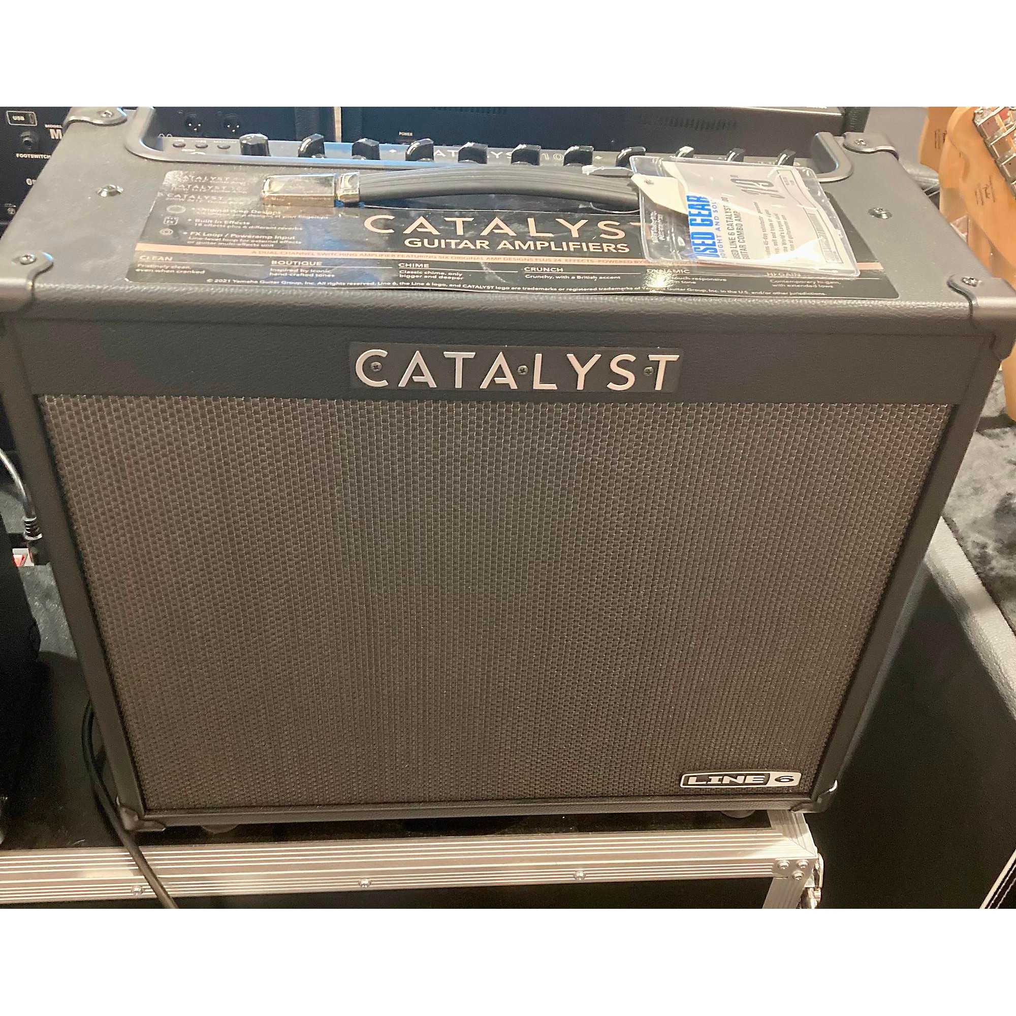 デザインの LINE6 Catalyst 100 ギターアンプ :line6-ctlyst100-01:愛