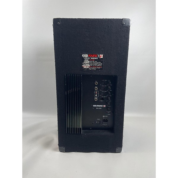 Used Gem Sound Club Series MA1200 Powered Speaker