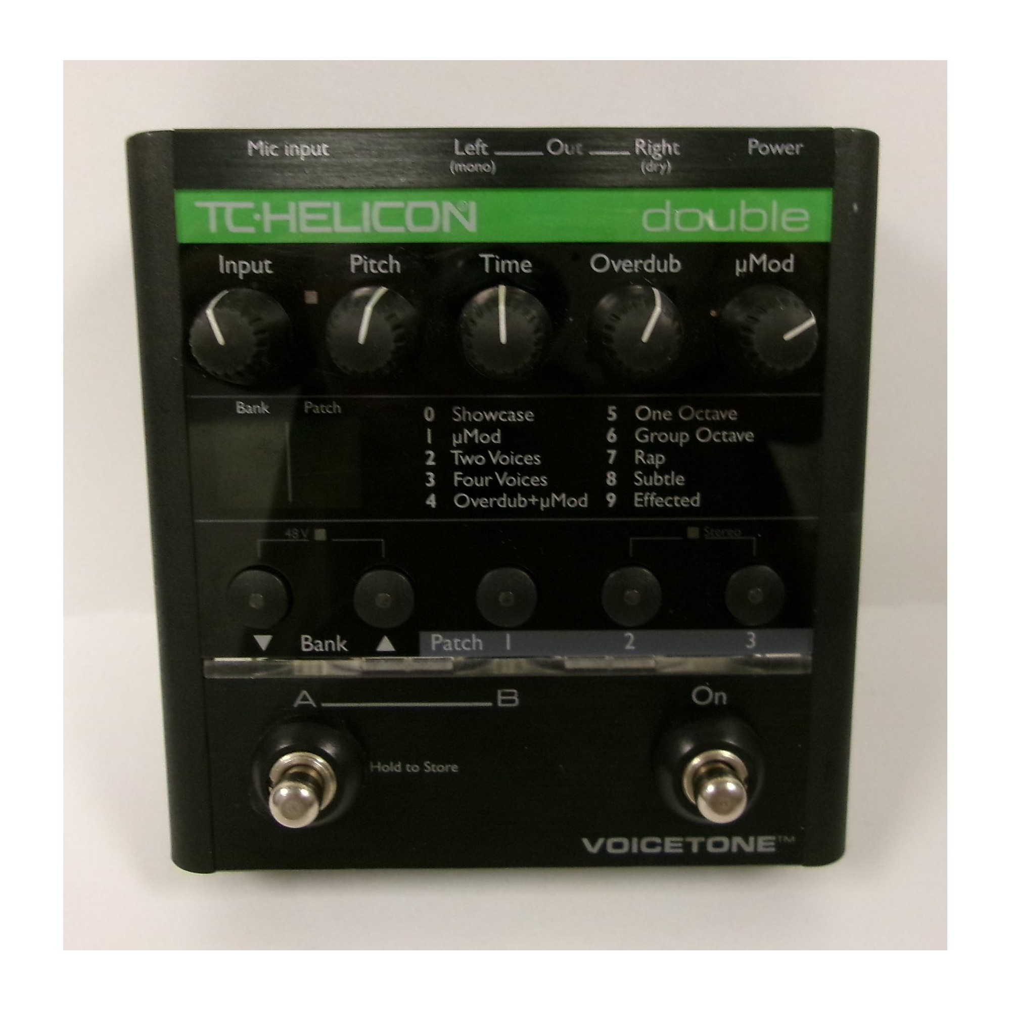 pack Berouw Losjes Used TC Helicon VOICETONE DOUBLE Effect Processor | Guitar Center