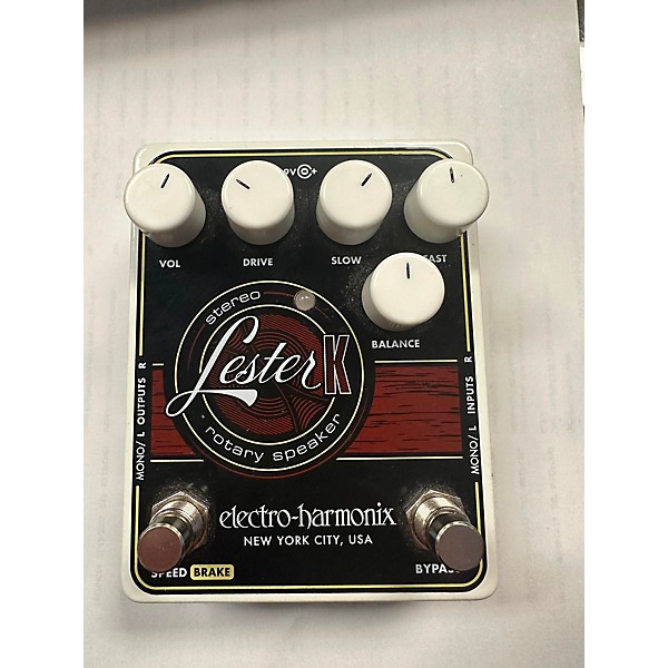 Used Electro-Harmonix Lester K Stereo Rotary Speaker Pedal Effect Pedal Package