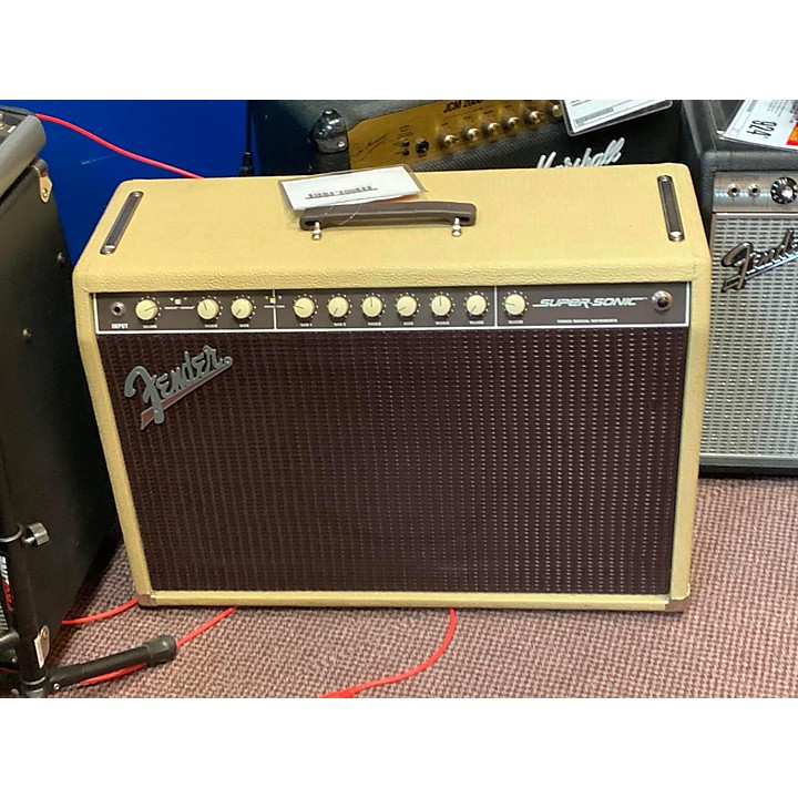 yama様専用 FENDER Super sonic 60w ギターアンプ-