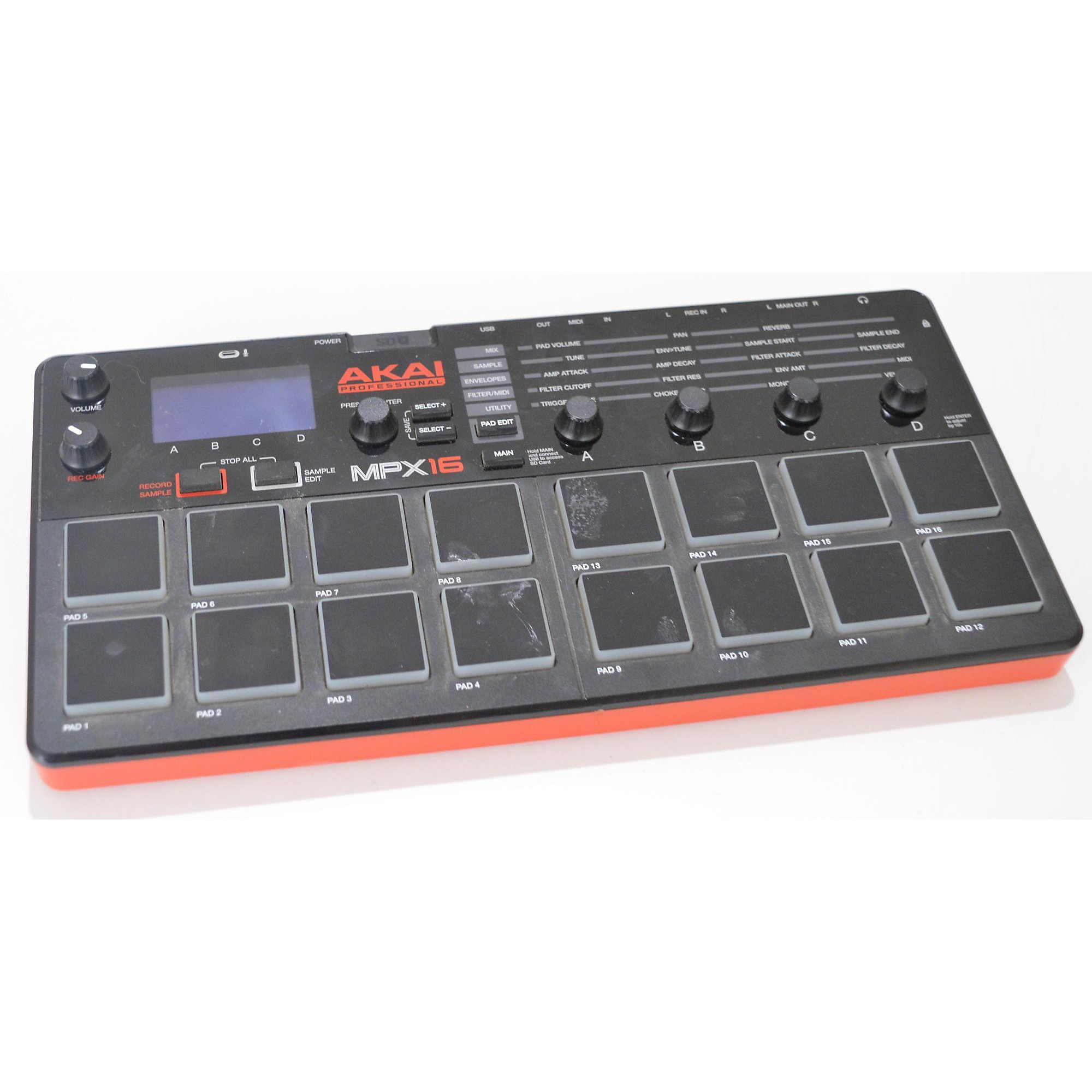 206 AKAI アカイ MPX16 ステレオサンプラー-