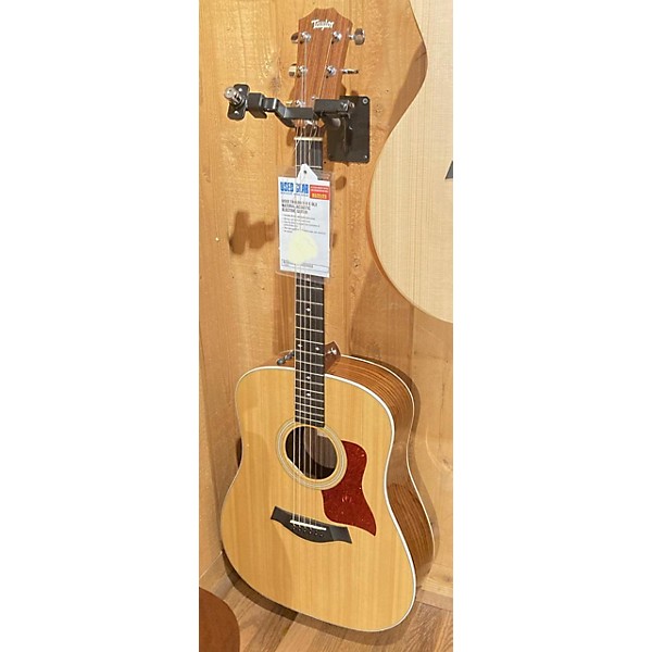 Used Taylor 210 E DLX Acoustic Electric Guitar Natural | Guitar Center
