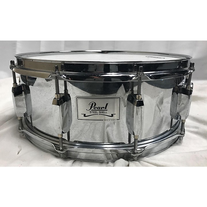 Used Pearl 14X6 Modern Utility Steel Snare Drum Guitar Center