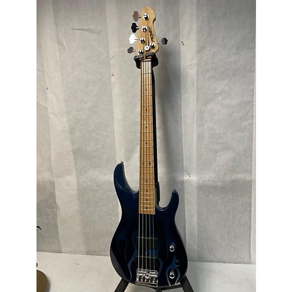 Used Peavey Foundation Electric Bass Guitar Blue Flame Guitar Center 2136