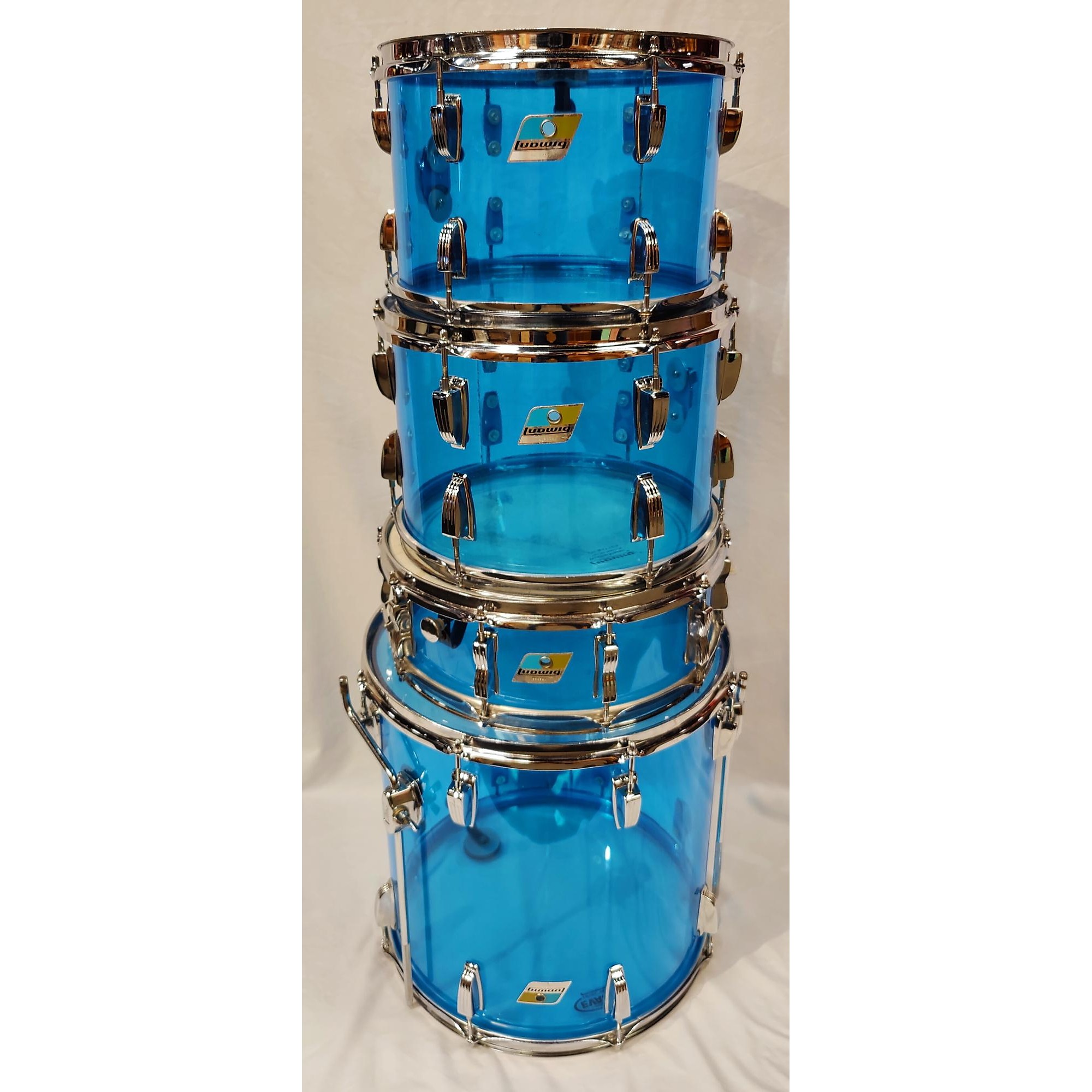 Ludwig vistalite hot sale floor tom