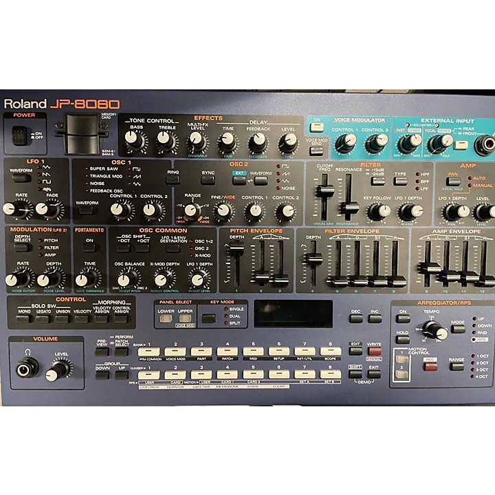 Used Roland JP 8080 Synthesizer | Guitar Center