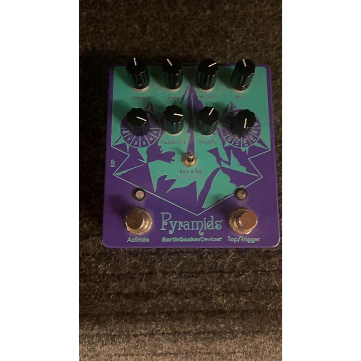 Used EarthQuaker Devices Pyramids Stereo Flanging Device Effect 