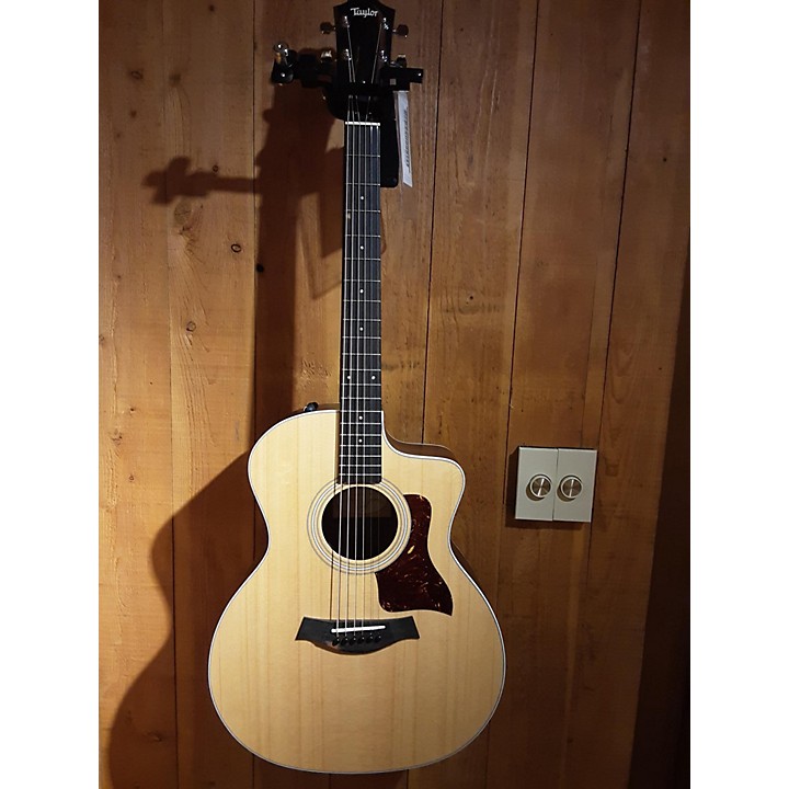 Used Taylor 214CE Acoustic Electric Guitar Guitar Center