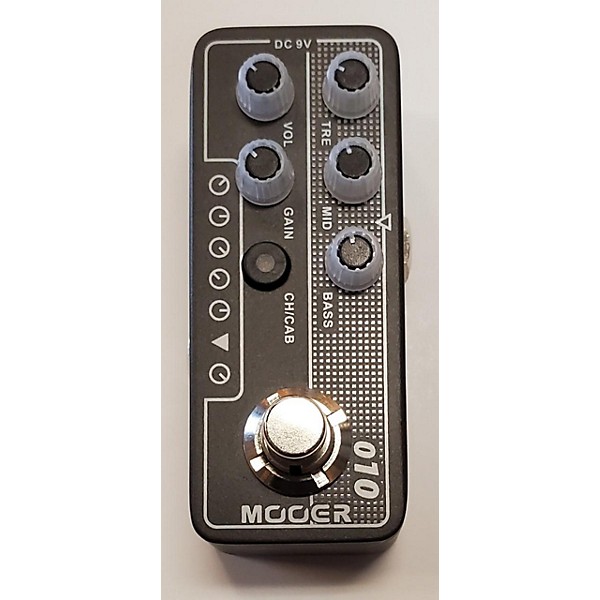 Used Mooer 010 Two Stones Micro Preamp Effect Pedal