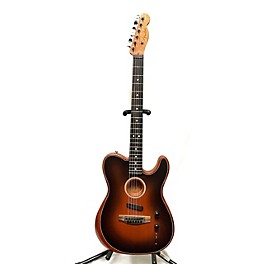 Used Fender Used Fender American Acoustasonic Telecaster Sunburst Acoustic Electric Guitar