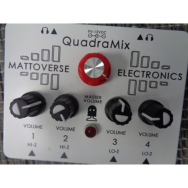 Used Used MATTOVERSE ELECTRONICS Quadramix Unpowered Mixer Guitar Center