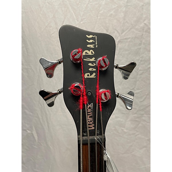 Used Warwick Pro Series Standard Corvette 4 String Fretless Electric Bass Guitar