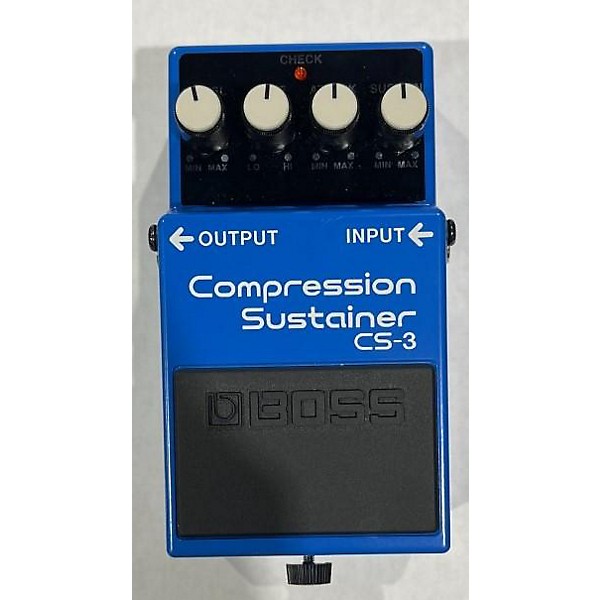 Used BOSS CS3 Compressor Sustainer Effect Pedal