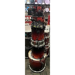 Used Mapex Used Mapex 6 piece ARMORY Red To Black Fade Drum Kit