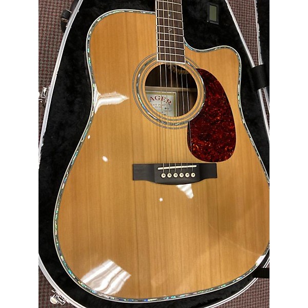 Used Zager Zad80ce Acoustic Electric Guitar