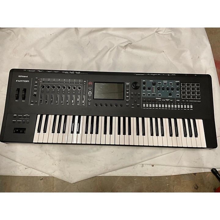 Used Roland Fantom 6 Keyboard Workstation Guitar Center