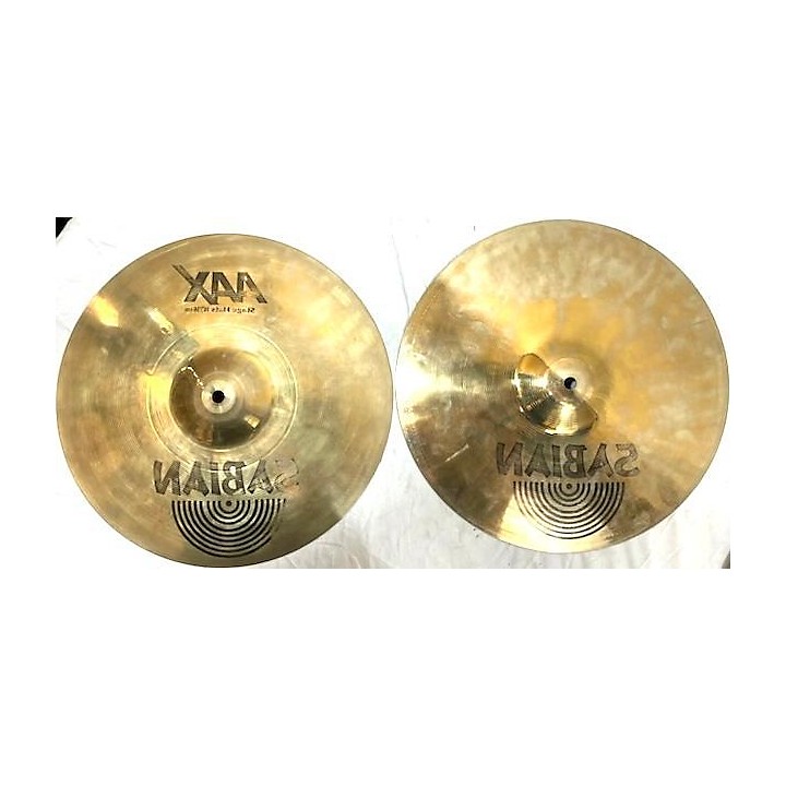 Used SABIAN 14in AAX Xplosion Hi Hat Pair Cymbal Guitar Center