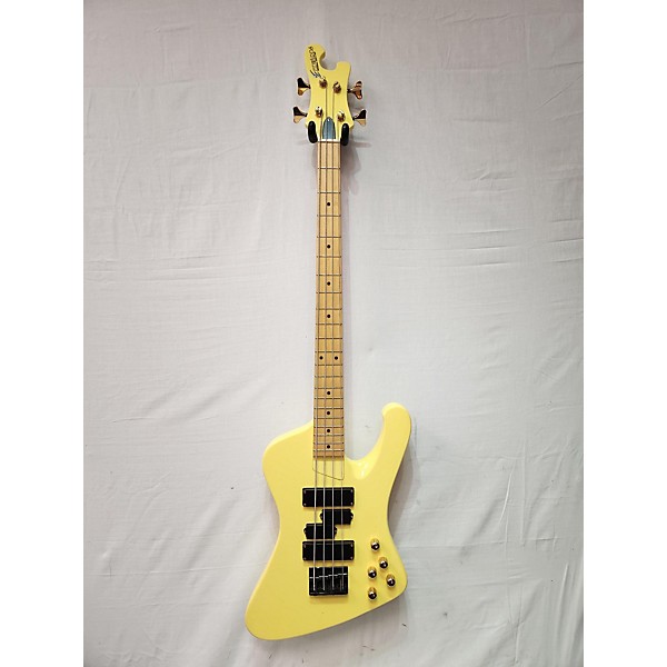 Used ESP EDWARDS E-ACHO Electric Bass Guitar Yellow | Guitar Center