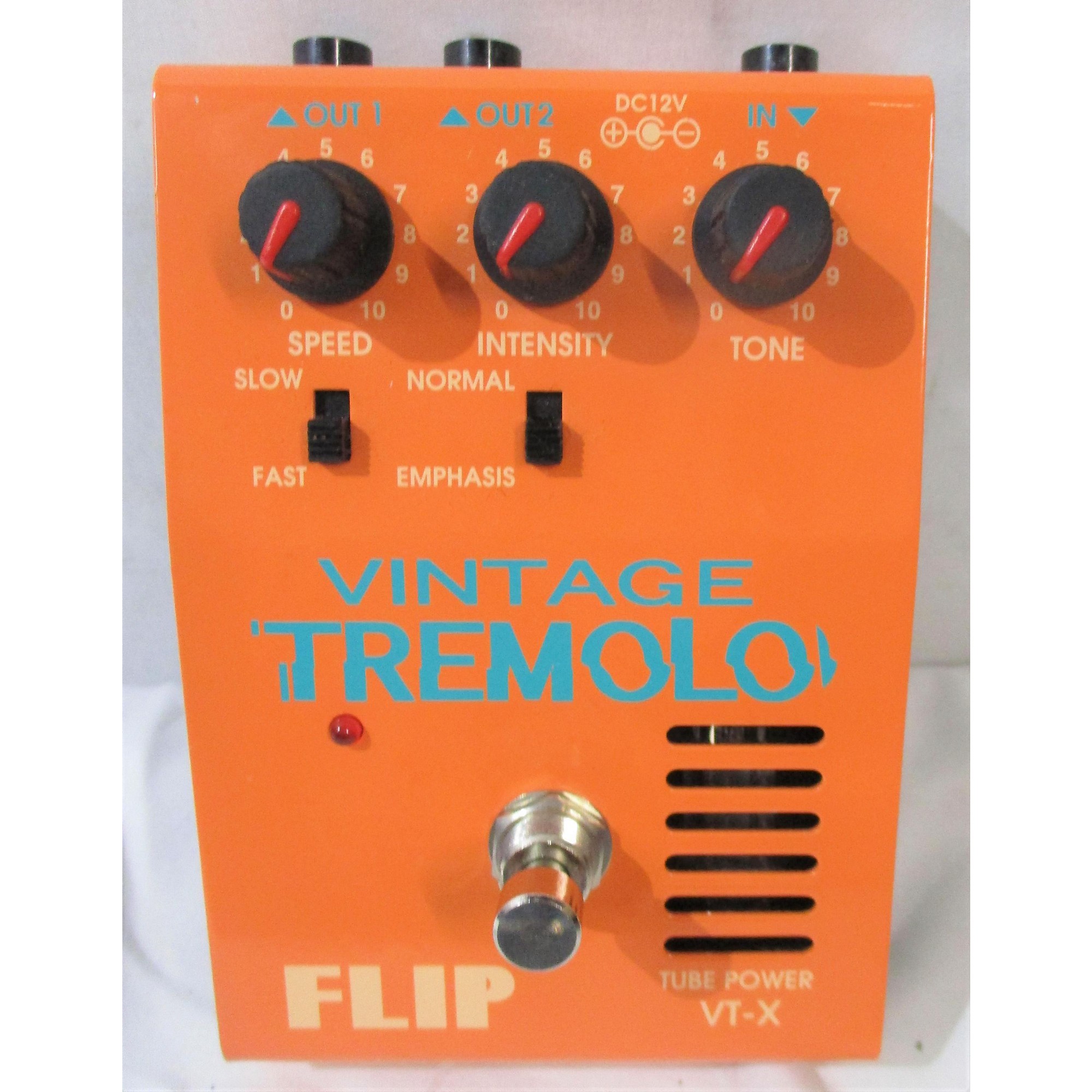 Used Guyatone 2000s VT-x VINTAGE TREMOLO Effect Pedal