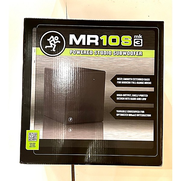 Used Mackie MR10S MKIII Powered Monitor