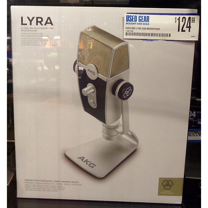 AKG Lyra  Ultra-HD Multimode USB Microphone