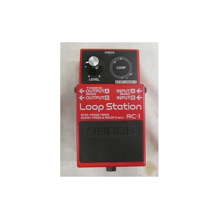 Used BOSS RC1 Loop Station Pedal Guitar Center