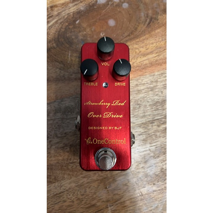 Used One Control Strawberry Red Effect Pedal | Guitar Center