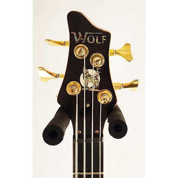 Used AIO Wolf Natural Electric Bass Guitar